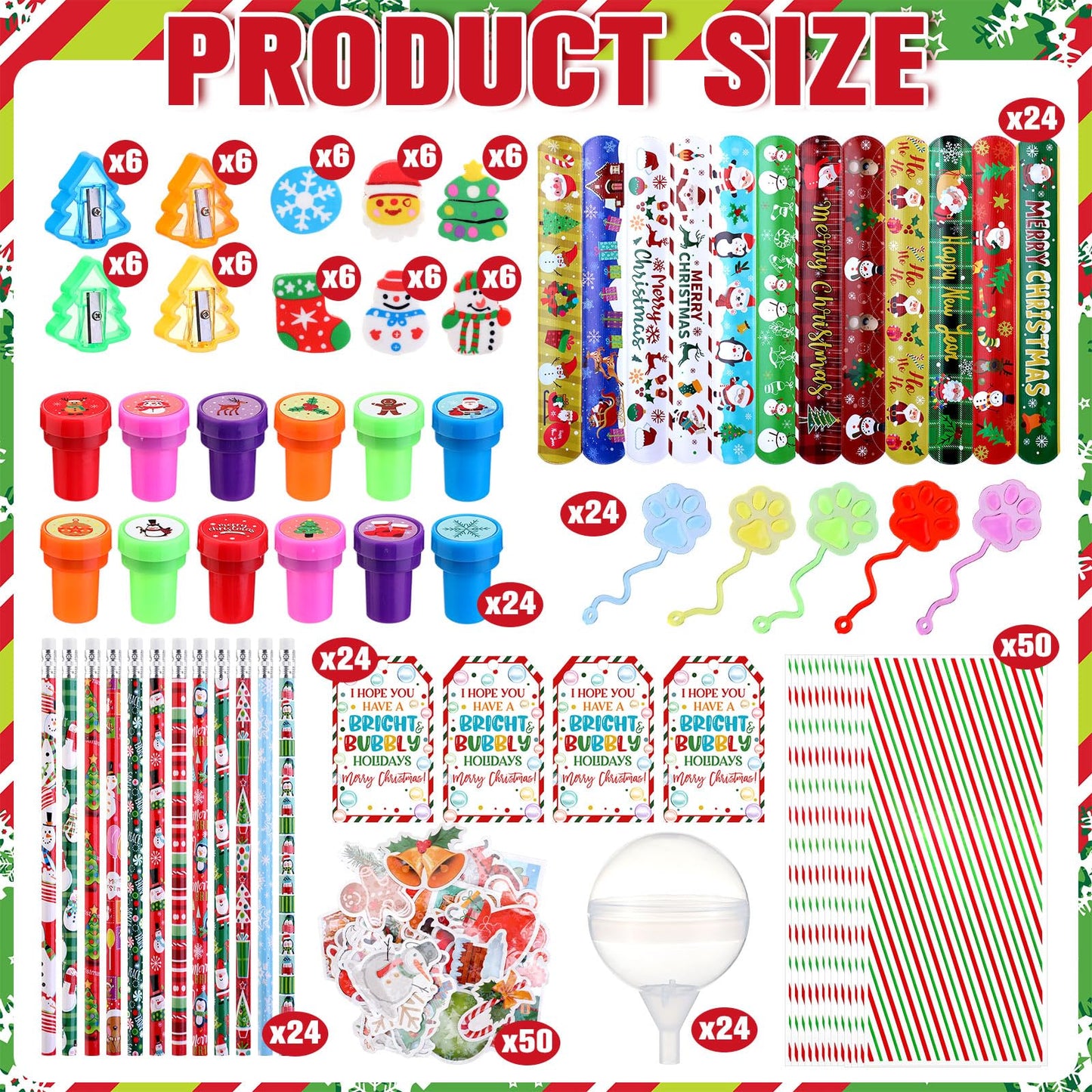 Soulchen 24 Pcs Halloween Party Gift Set Halloween Favors Bulk for Party Themed Exchange Gifts Supplies Prizes Rewards