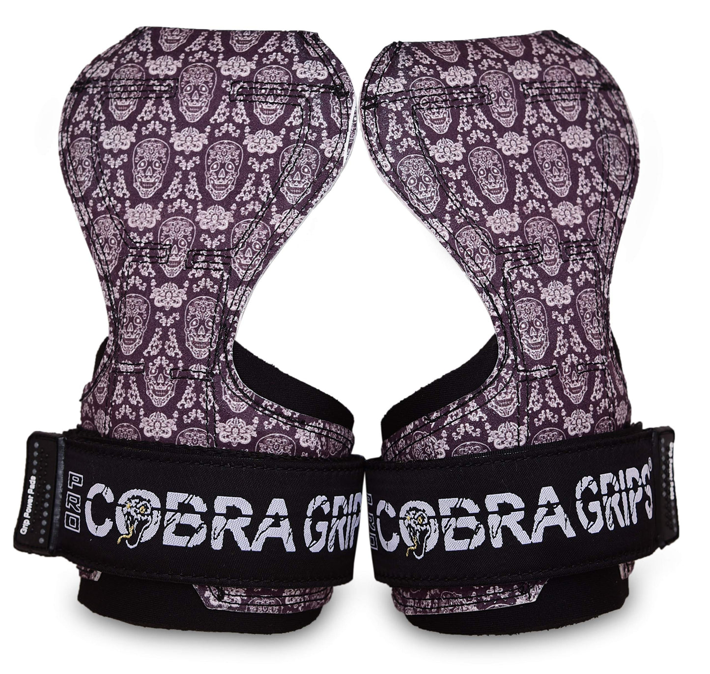 Cobra Grips PRO Weight Lifting Gloves Heavy Duty Straps Alternative Power Lifting Hooks for Deadlifts Adjustable Neoprene Padded Wrist Support Bodybuilding