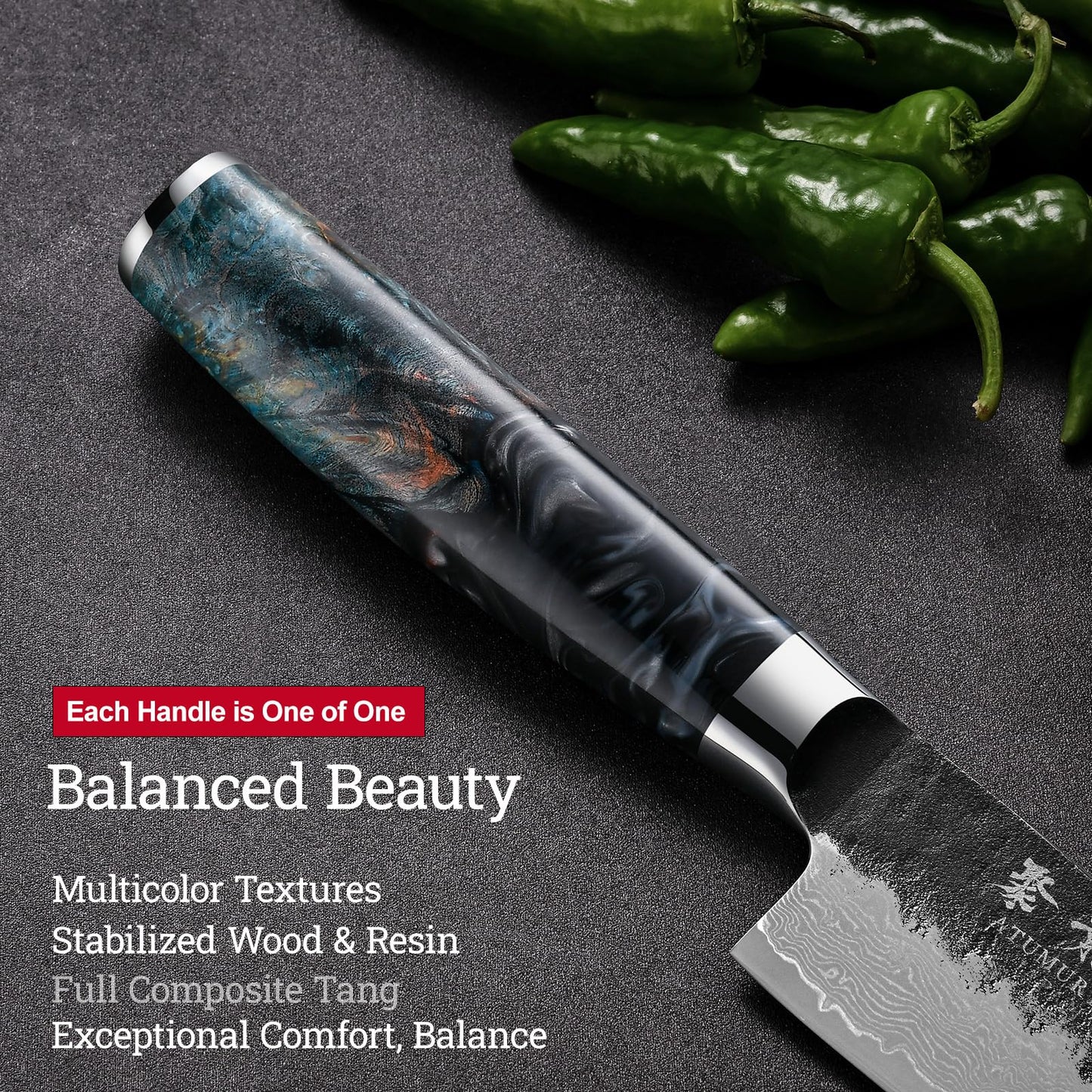 Japanese Chef Knife 8", Hand Forged 67-Layer Damascus VG10 Core Kitchen Knife for Home & Professional Chefs, Razor Sharp Chef's Knives with Leather Sheath, Premium Father Day Gift for Dad Husband