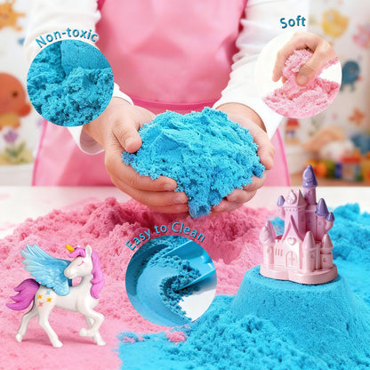 AOFEGRLT Unicorn Aquarium Kids' Craft Set - A Birthday or Holiday Gift Suitable for Girls Aged 4, 5, 6, 7, 8 to 12. A Unicorn Toy for Girls and a DIY Creative Craft Set for Children