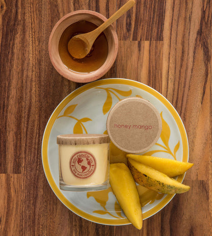 ECO CANDLE CO. Recycled Candle, Sanctuary, 6 oz. - 100% Soy Wax, No Lead, Kraft Paper Label & Lid, Hand Poured, Phthalate Free, Made from Midwest Grown Soybeans, All Natural Wicks