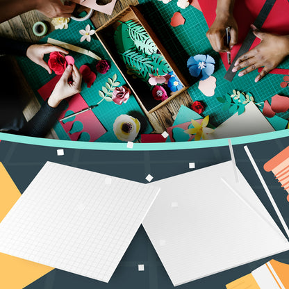 Bearly Art CUBIES The Polar Collection - Acid Free Adhesive Foam Tape for DIY Arts and Crafts - Double Sided Tape - Mega Pack with 1248 Total Pieces - Precut Squares & Strips