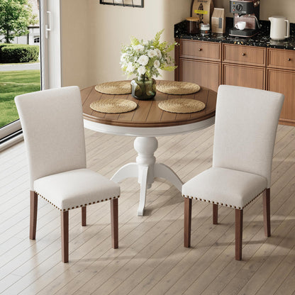 COLAMY Upholstered Dining Chairs Set of 4