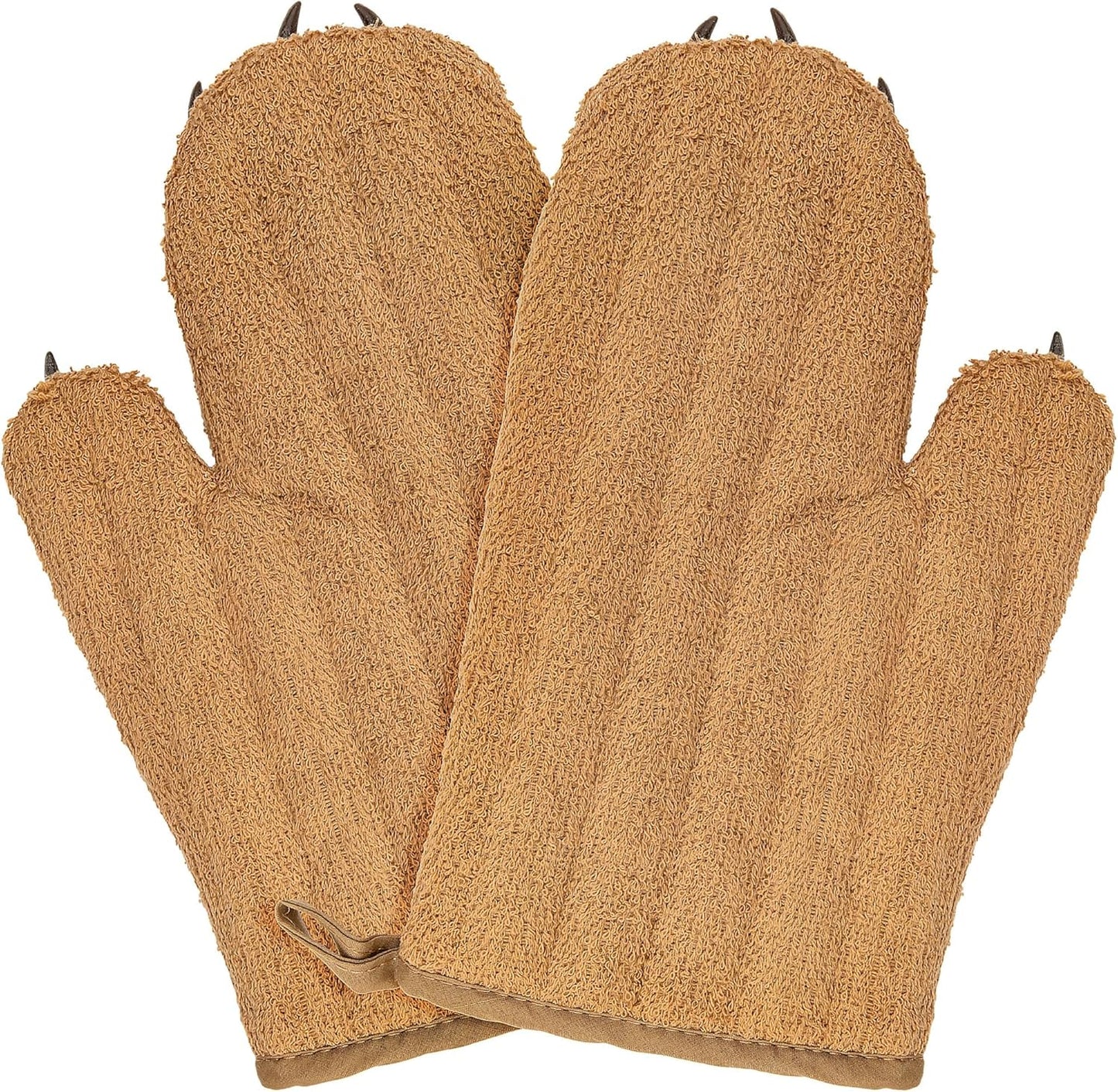 Fairly Odd Novelties FON-10278 Bear Oven Mitts Set, Funny Kitchen Mittens for Baking or Everyday Cooking