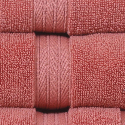550GSM 100% Set (2 2 2 (Set 6) Home Weavers Elegance Essentials Cotton Zero Twist Super Absorbent Bath Towel Bath