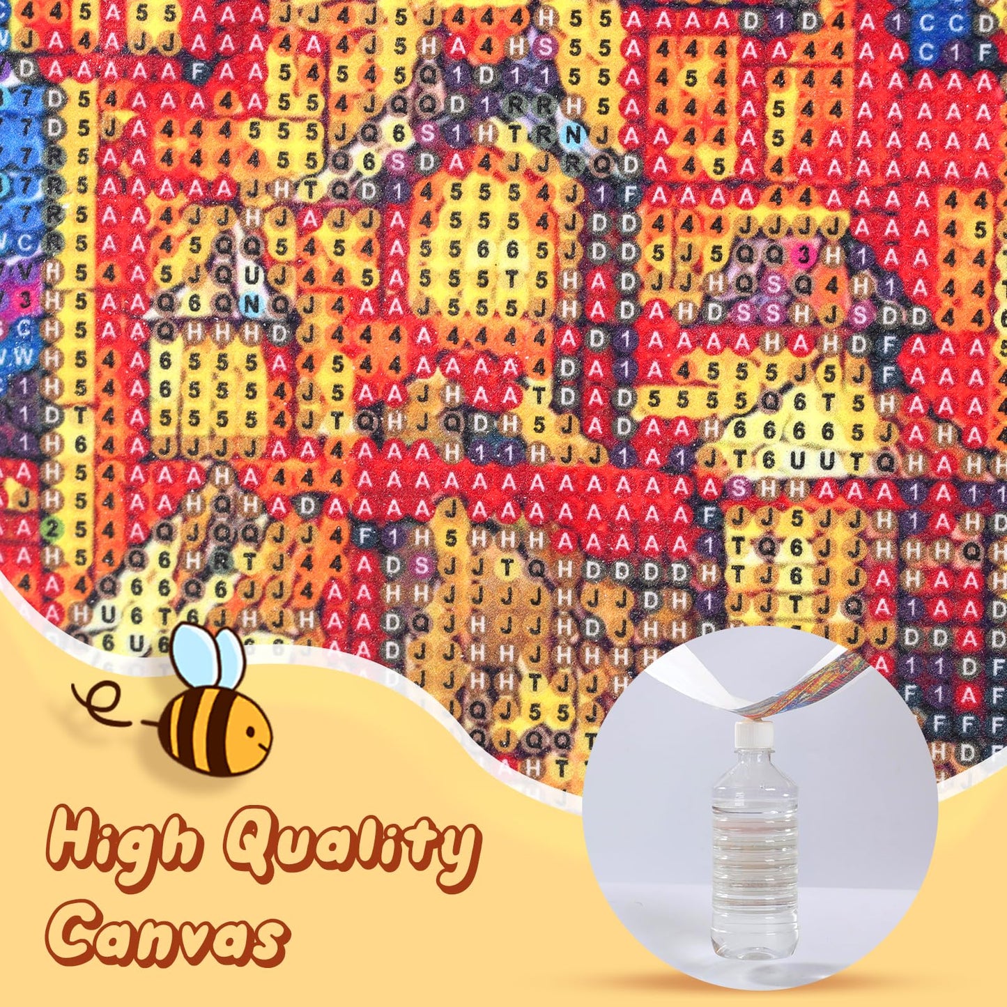 Orange Sky Castle Pumpkin Diamond Painting Kit for Adult, DIY Full Drill Diamond Art for Beginner, 5D Diamond Dots Kits Painting Crafts for Home Decor 12x16 inch