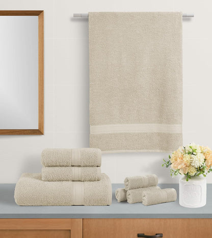 BolBom*S 8 Set 100% 2 28x56,2Hand Bathroom16x26, 4 Cloths12x12, Piece Towel Ultra Soft Pure Cotton, Large Bath Towels