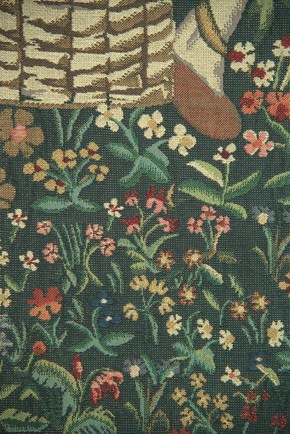 C Charlotte Home Furnishings Inc Wine Makers Belgian Tapestry Wall Hanging | Viscose Cotton and Polyester Blend Wall Art | 97 in. x 44 in | Home Decor Accents