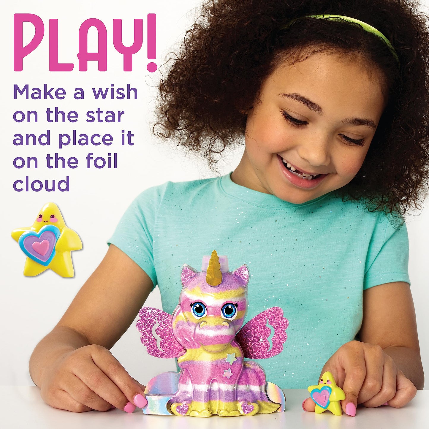 Creativity for Kids Sand Art Kit: Unicorn - DIY Sand Art Kits for Kids, Spring Crafts & Unicorn Gifts for Girls, Arts and Crafts for Kids (Ages 6+)