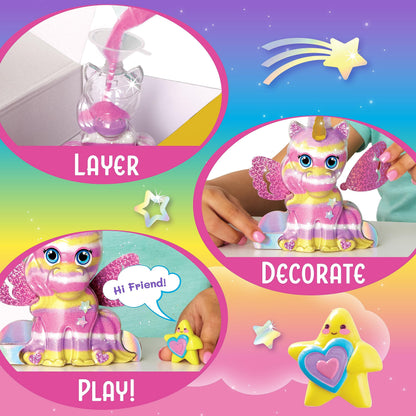 Creativity for Kids Sand Art Kit: Unicorn - DIY Sand Art Kits for Kids, Spring Crafts & Unicorn Gifts for Girls, Arts and Crafts for Kids (Ages 6+)