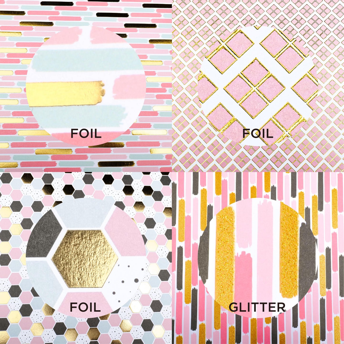 Desecraft 48 sheets 12x12 Scrapbooking Cardstock Decorative Paper Pack - Pink Collection - for Card Making Journaling Planner Origami Scrapbook Paper Scrapbook Materials Supplies
