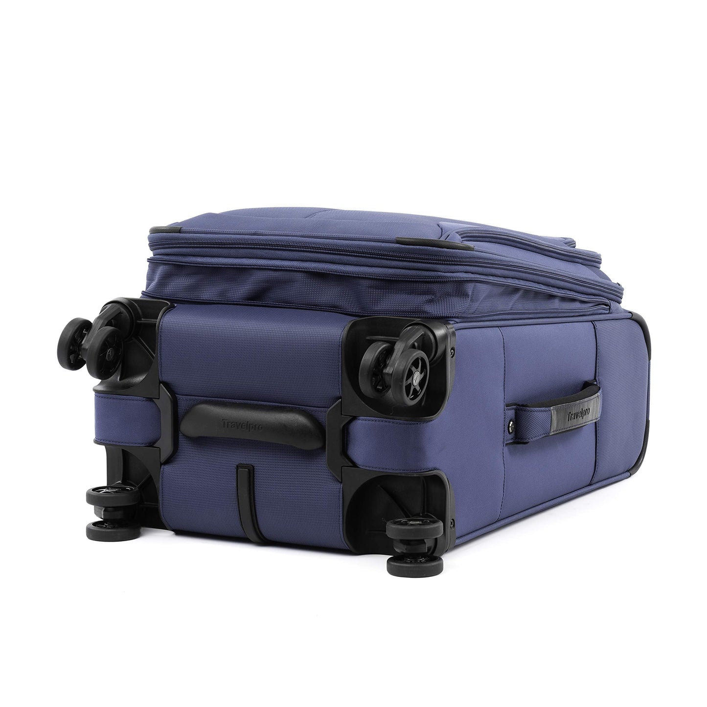 Travelpro Tourlite Softside 2-Piece Set, Expandable Luggage, 4 Spinner Wheels, Lightweight Suitcase, 21" Carry-On, 25" Checked Medium, Blue