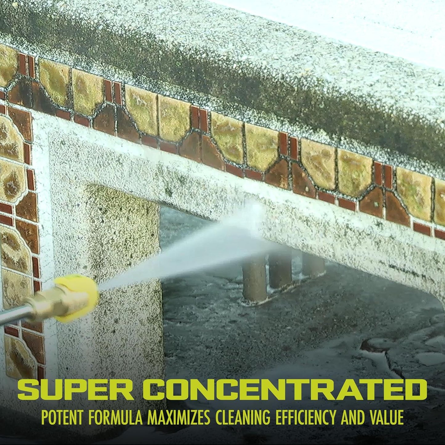 1 SPX-APC1G Sun Joe House and Deck All-Purpose Pressure Washer, Concentrated Cleaner and Degreaser, Unscented, Gallon