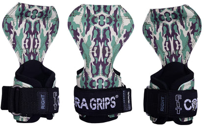 Cobra Grips PRO Weight Lifting Gloves Heavy Duty Straps Alternative Power Lifting Hooks for Deadlifts Adjustable Neoprene Padded Wrist Support Bodybuilding