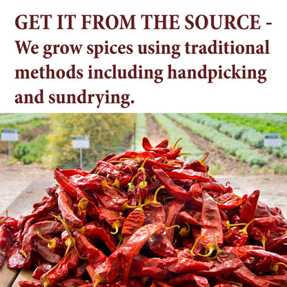 The Spice Way - Pure 100% Sumac, No Salt, no GMO, no Irradiation, Spice Seasoning Powder 2 oz (resealable bag) (Sumak)