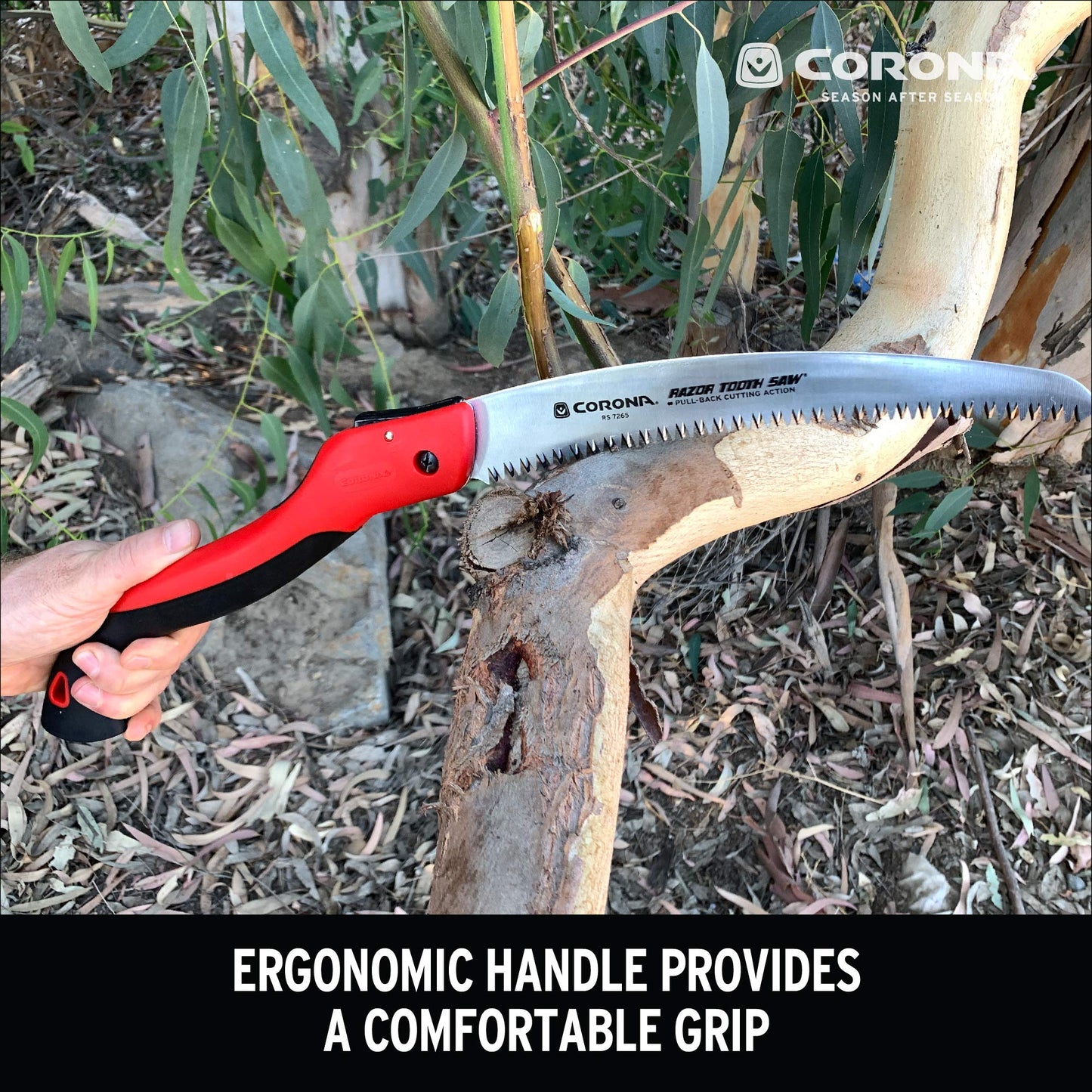 Corona Razor Tooth Folding Saw - 10 Inch Curved Blade