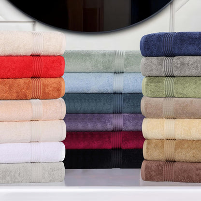 8-Piece Set, Superior Egyptian Cotton Hand Towel Towel Basics For Quick Dry, Absorbent Small Towels, Facial, Spa