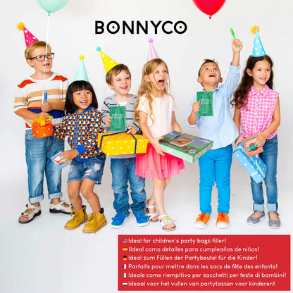 BONNYCO Invisible Ink Pen and Notebook Pack 16, Dinosaur Party Favors for Kids. Magic Spy Pen Goodie Bags Stuffers for Kids, Dinosaur Birthday Party Supplies. Goody Bag Stuffers, Return Gifts Prizes