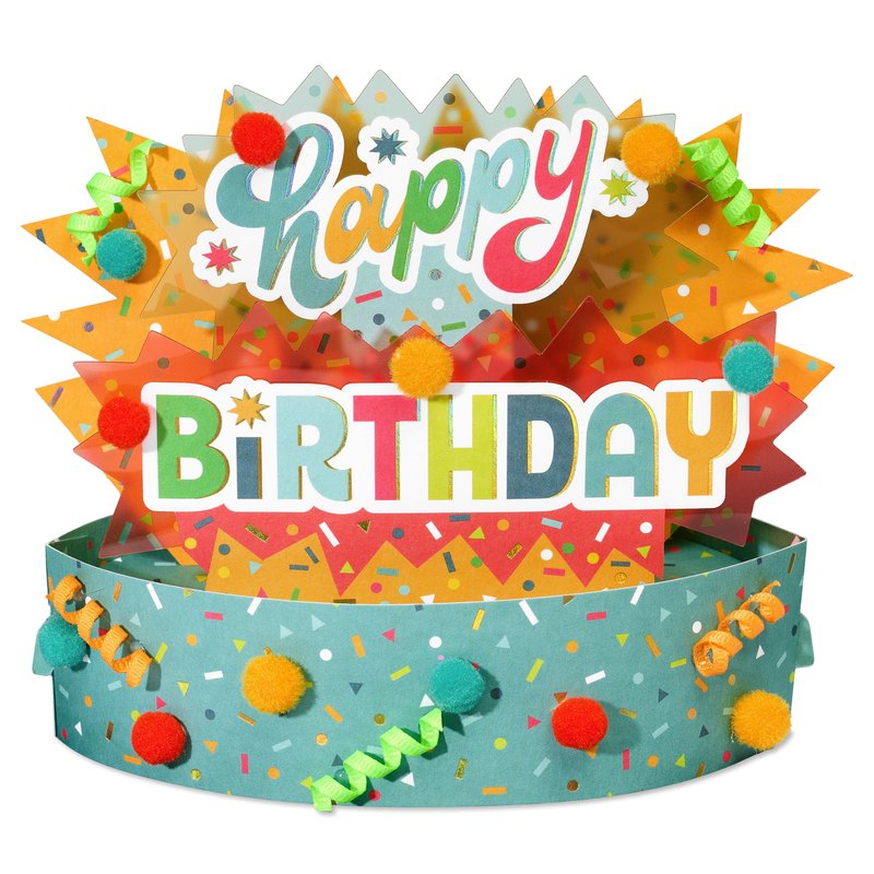 Papyrus Pop-Up Card for Birthday (Special Day)