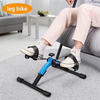 Pedal Exerciser mini Exercise Bike for Leg and Arm Cycling Exercisce Foldable Pedaller
