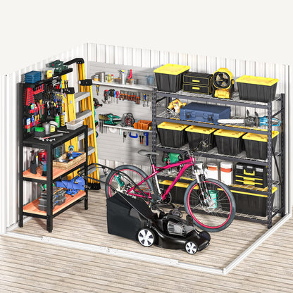 DWVO 7'x5' Large Metal Outdoor Storage Shed, Heavy Duty Tool Storage Sheds for Backyard Patio Lawn - Ideal for Bicycles, Garden Tools, and Lawn Equipment, Easy-to-Assemble, Dark Gray