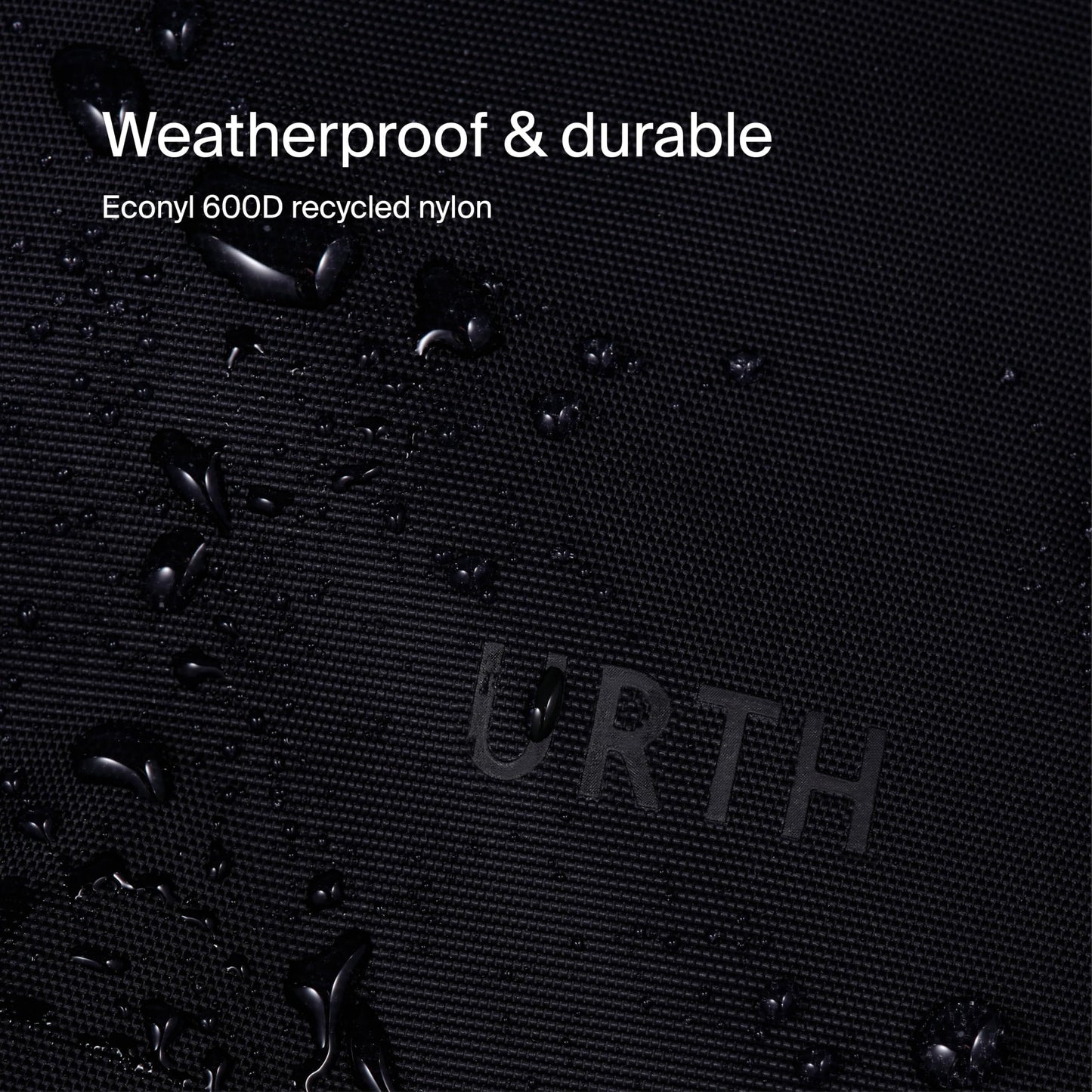 Urth Norite 24L Modular Camera Backpack – for DSLR, Lens, 15/16” Laptop, Weatherproof + Recycled (Black)