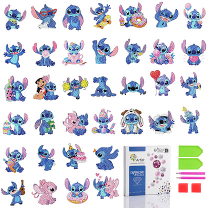 LWZAYS Diamond Art Kits for Kids Boys and Girls Ages 6-8-10-12 Easy to DIY Creative Diamond Art Sticker Craft by Numbers Kits for Kids and Adult Beginners