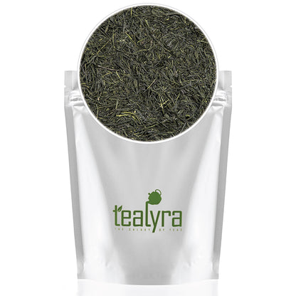 Tealyra - Handmade Premium 1st Flush - Gyokuro Green Tea - Grown in Yame Japan - Loose Leaf Tea - Caffeine Medium - 200g (7-ounce)