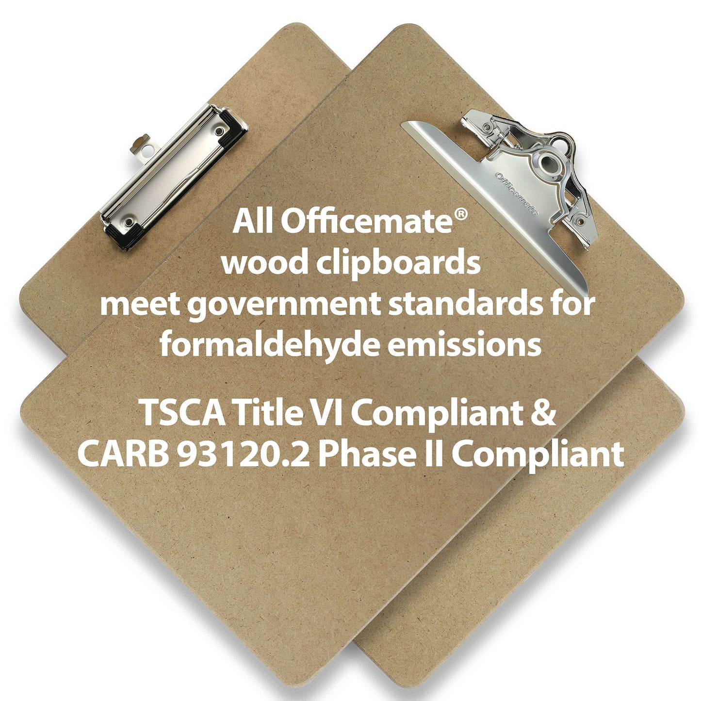 Officemate Recycled Wood Clipboard, Legal Size Archboard, 9 x 17 Inches, Arch Lever Clip (83121)