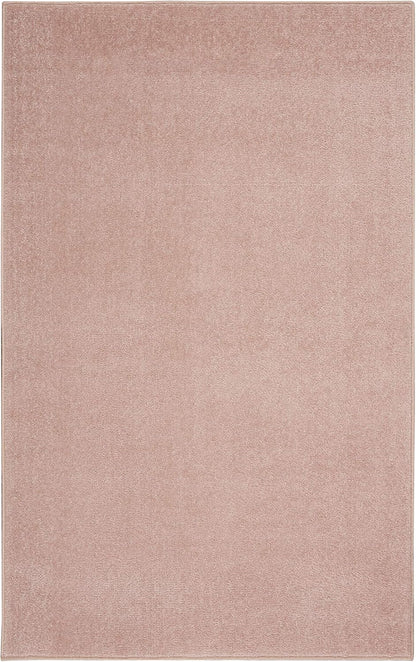 3' 5' (3' 5') Nourison Home Nourison Essentials Pink x Area Rug - Easy Clean, Non Shedding, Bed Room, Living Room