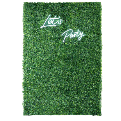 5×8 Ft 3D Artificial Green Grass Flower Wall Panels, Quick Assembly Storage Greenery Fake Backdrop Fence Screen for Wedding Baby Show Birthday Party Indoor Outdoor Garden Backyard Home Decor