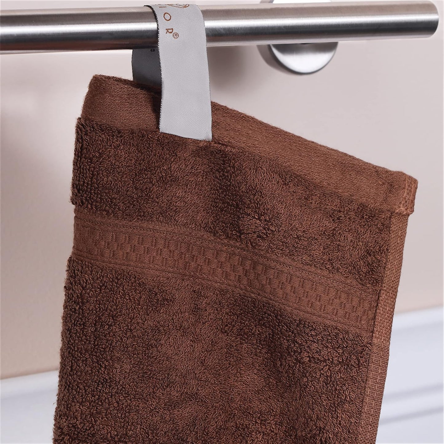 6 Set, 2 13 13, 2 16 30, 2 30 54, Superior Rayon from Bamboo Cotton Blend Piece Towel for Bathroom, Gym, Spa