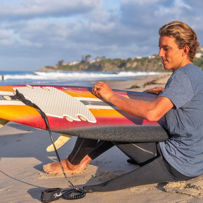 Fender x Wavestorm Collaboration 8ft Surfboard - Foam Constructed with Accessories