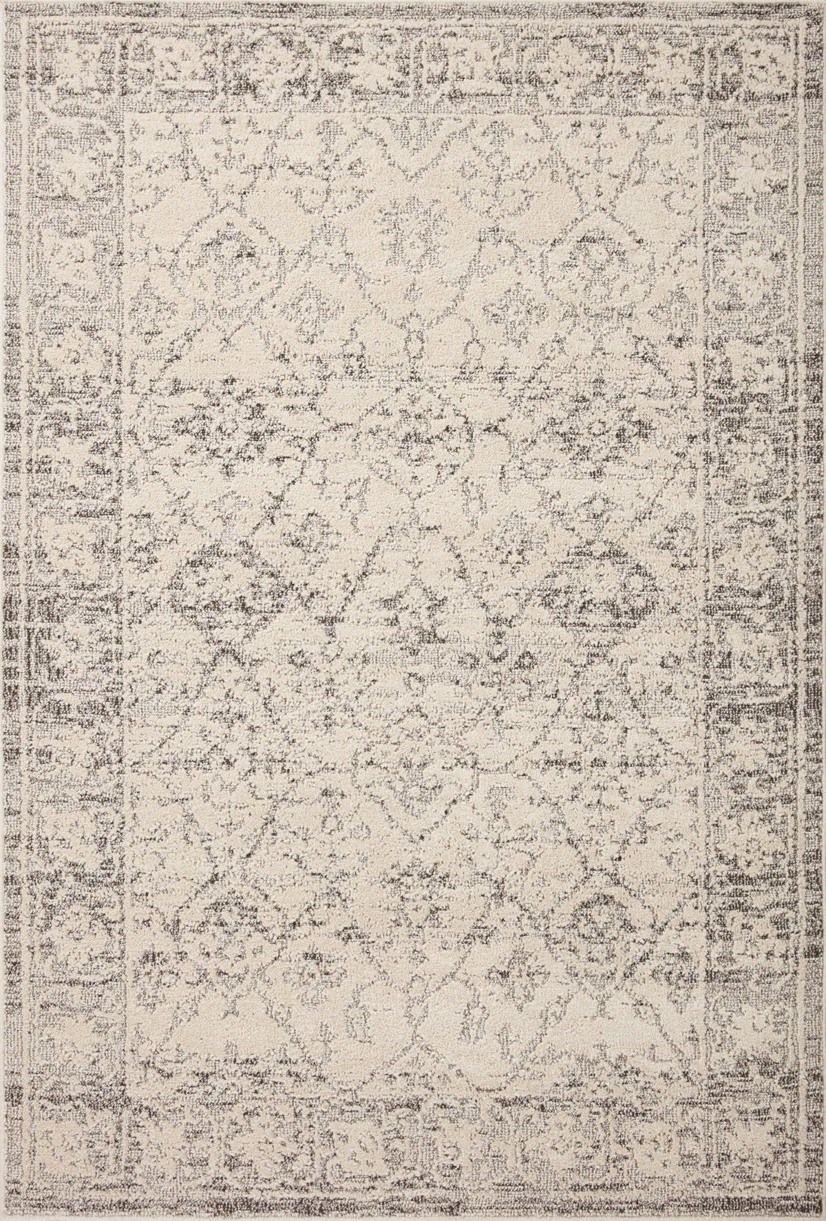 Loloi Magnolia Home by Joanna Gaines Gigi Collection GIG-02 Ivory/Stone 7'-10" x 10' Area Rug