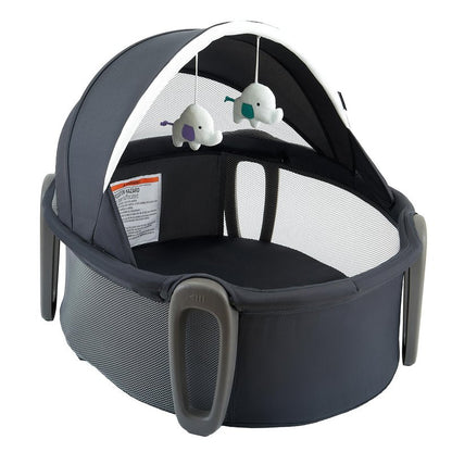 Pamo babe Portable Bassinet and Play Space Baby Dome Travel Crib for Newborn