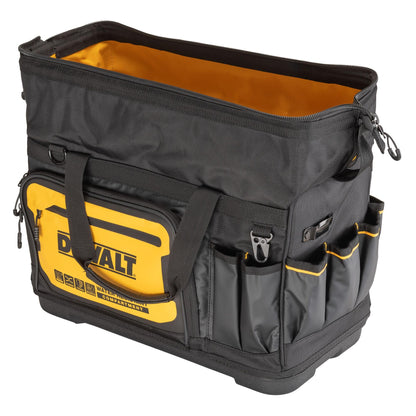 DEWALT Tool Bag, Water Resistant, Hard Bottom, 20-inch, Professional Tool Tote with Organization (DWST560104)