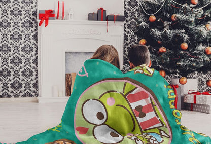 Northwest My Melody Micro Raschel Throw Blanket, 46" x 60", Pears Please