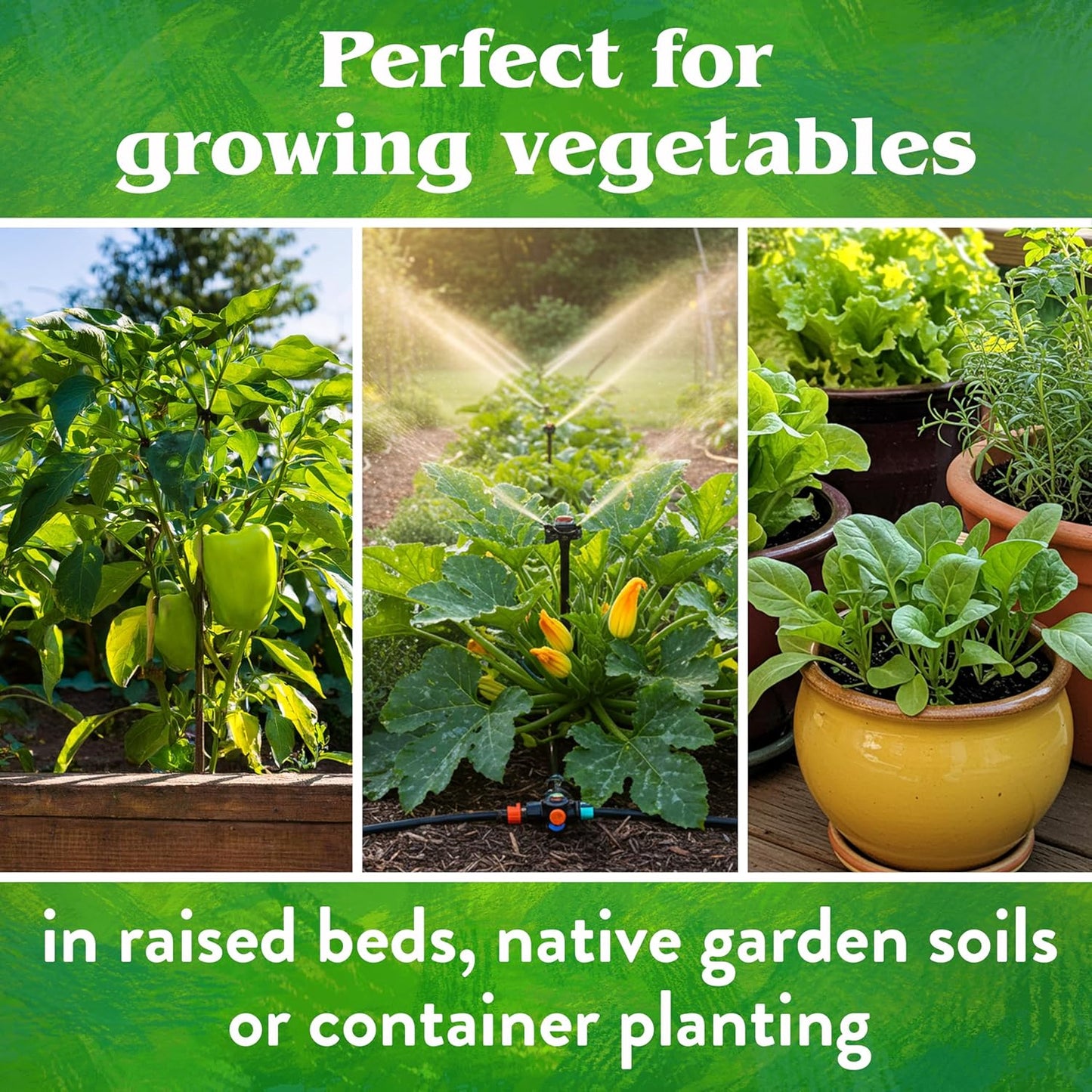 4-4-4, 15 lb Down To Earth All Natural Fertilizers Organic Vegetable Garden - Plant Food for Vegetables, Herbs, Greens
