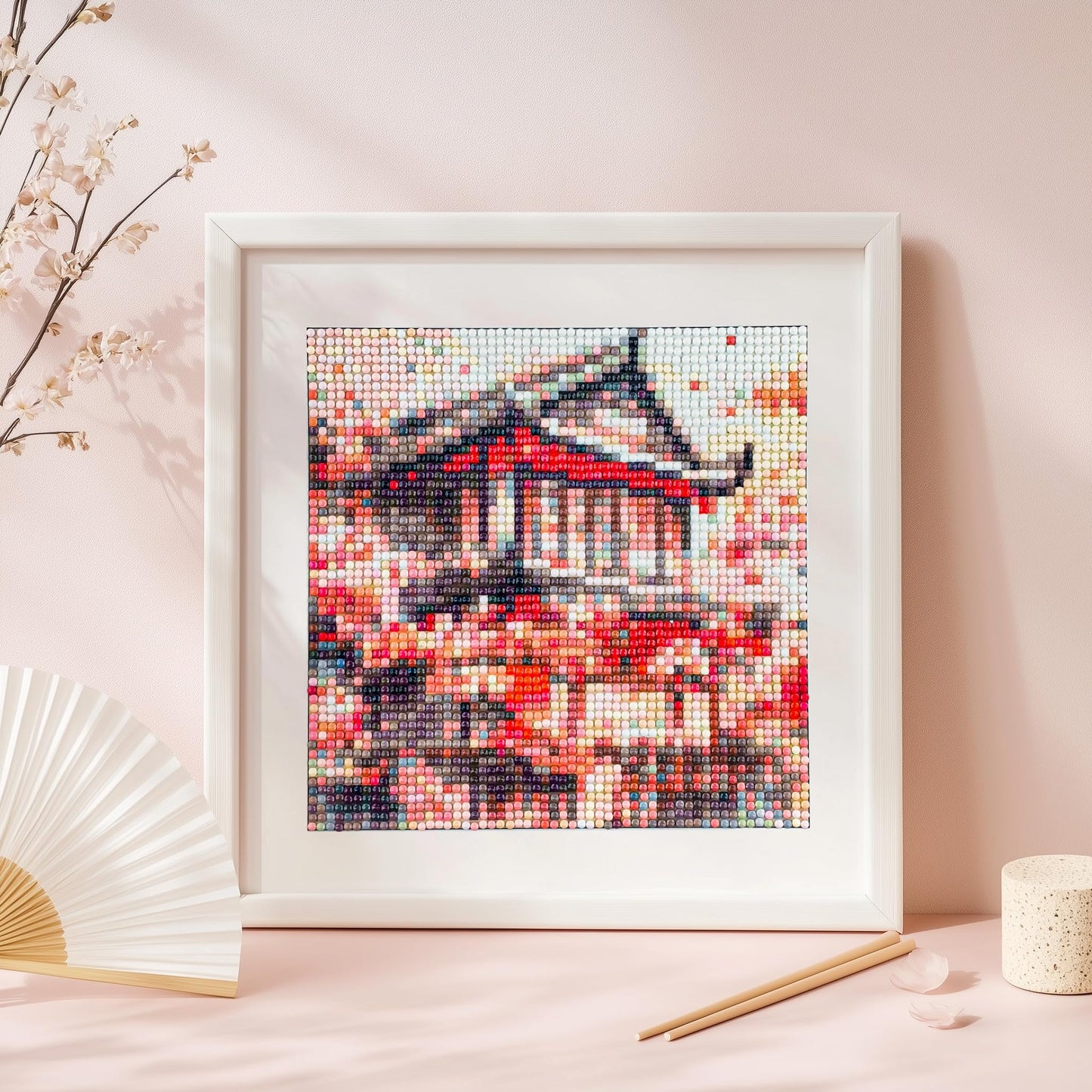 LuwoArte 6 Pack Diamond Painting Kits for Adults – Japanese Style Diamond Art Kits – Full Drill DIY Paint Gem Art for Adults – Brilliant 5D Diamond Painting Kit – Relaxing Craft for Home Wall Décor