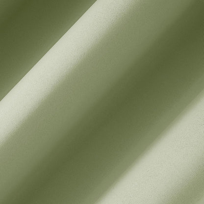 Sun Zero Soho Blackout Grommet Curtain Single Panel, 54" x 95", Sage Green, Energy Efficient