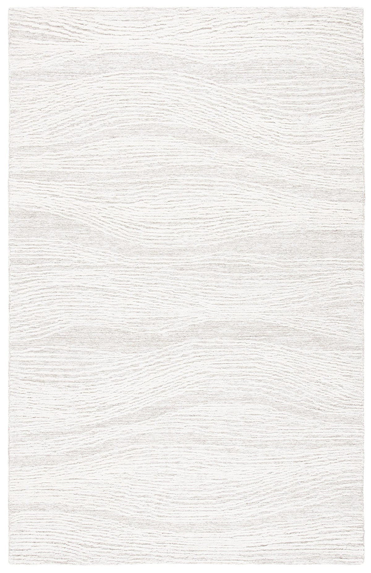 SAFAVIEH Metro Collection 6' x 9' NaturalIvory MET995A Handmade Premium Wool Living Room Dining Bedroom Area Rug