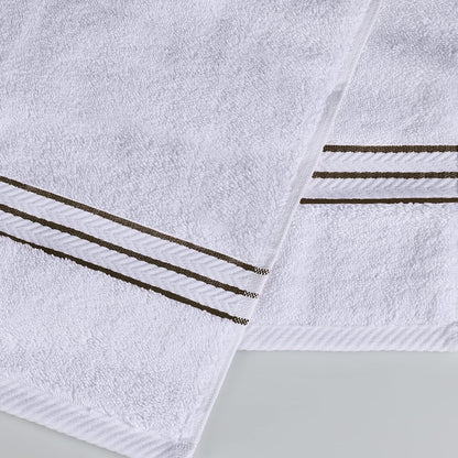 Superior Turkish Cotton 12-Piece Washcloth/Face Towel Set, Latte, Quick Dry, Small Towels for Home, Spa, Hotel, Guest