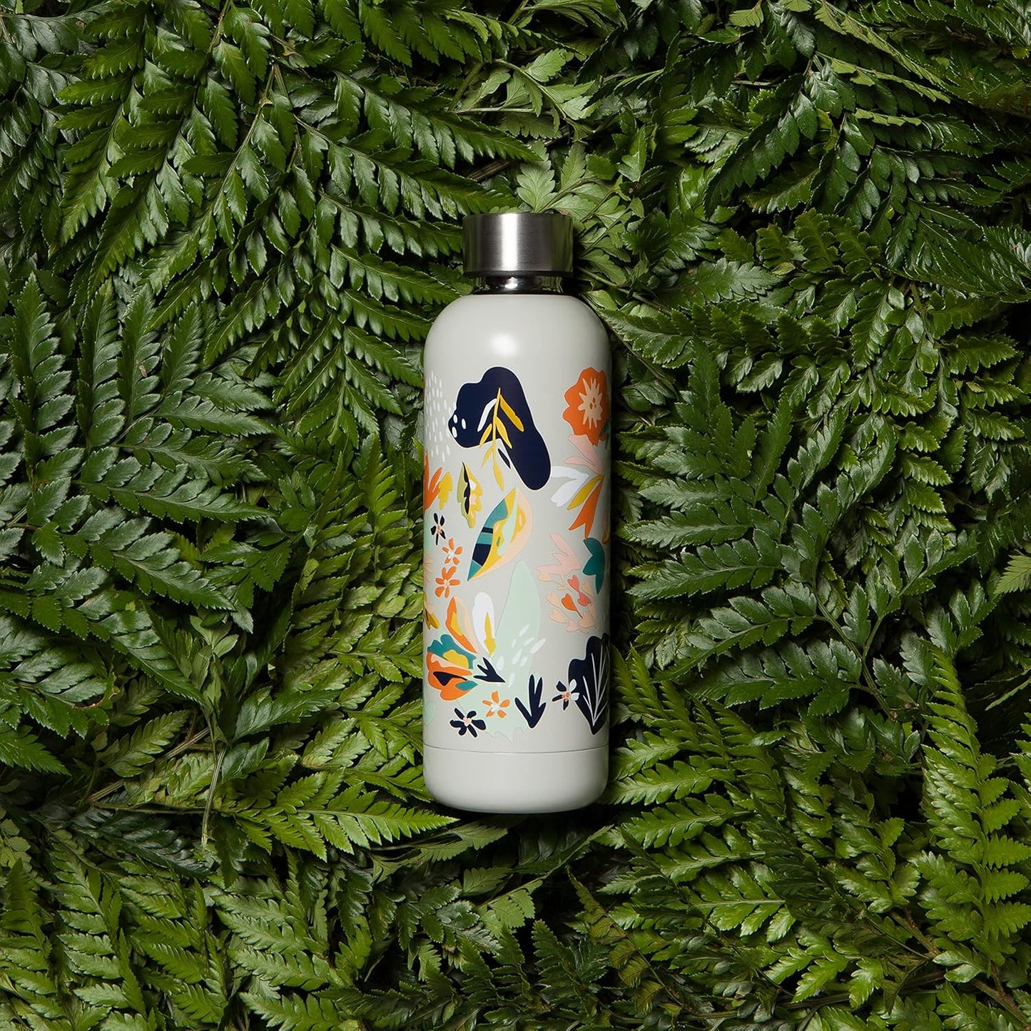 Danica Studio Superbloom Stainless Steel Water Bottle, Hot or Cold 17 Oz