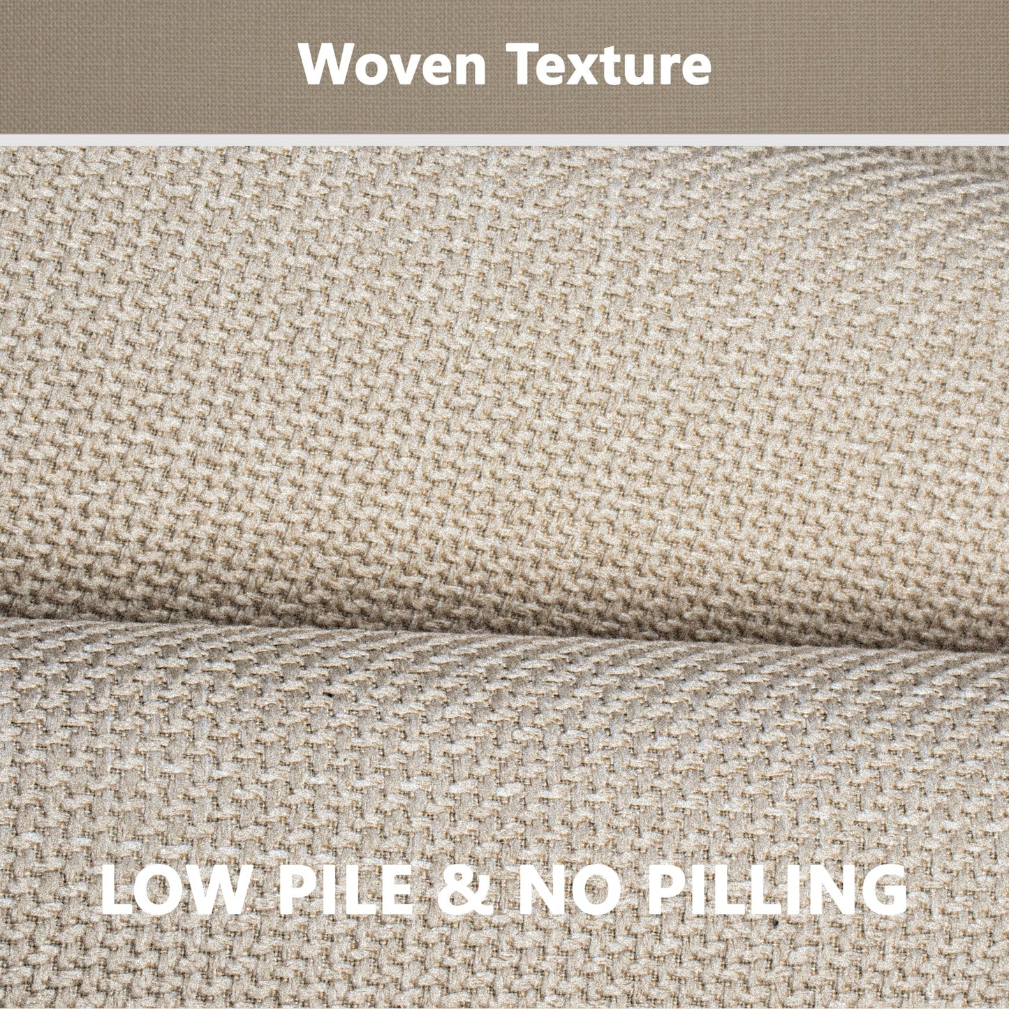 AevitasX Ultra Thin Non Slip Bath Mat with Rubber-Backing Braided Absorbent Machine Washable Bathroom Rugs, Quick Dry, Fits Under Door 17" x 24" Beige