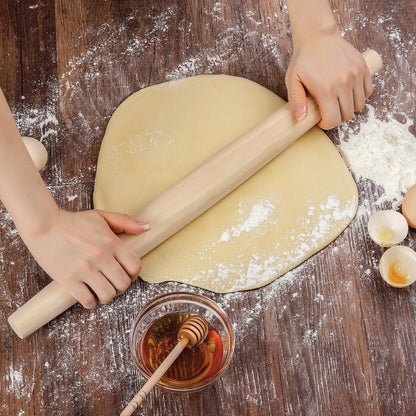 Tapered Rolling Pin, Wood, Fox Run, 20-Inch