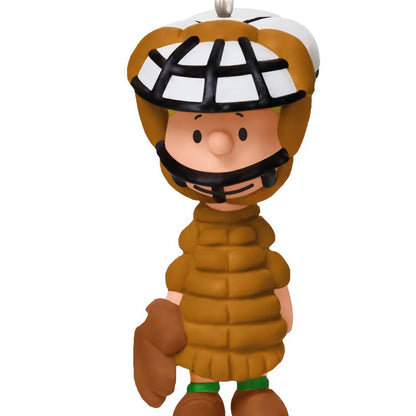 Hallmark Keepsake Peanuts Christmas Ornament, The Peanuts Gang Playing Catch, Set of 2
