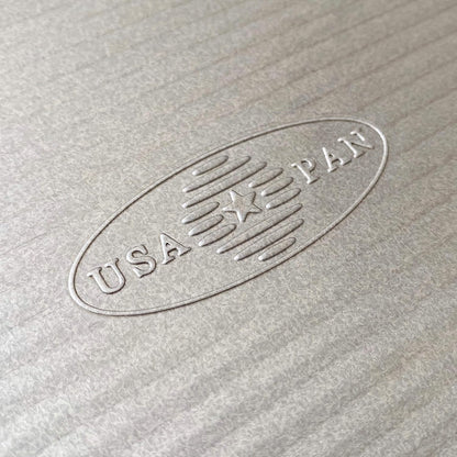 USA Pan Bakeware Mini Sheet Baking Pan, Warp Resistant with Nonstick Coating, Aluminized Steel, Set of 2