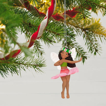 Hallmark Keepsake Christmas Ornament 2024, Fairy Messengers Hibiscus Fairy, Gift for Her