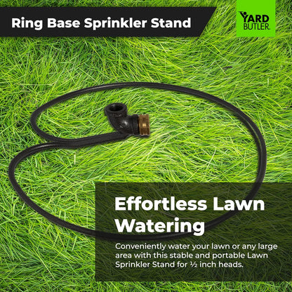 Yard Butler Ring Base Sprinkler Stand, Durable Gardening Supplies