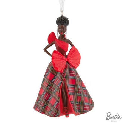 Hallmark Mattel African American Barbie Christmas Ornament